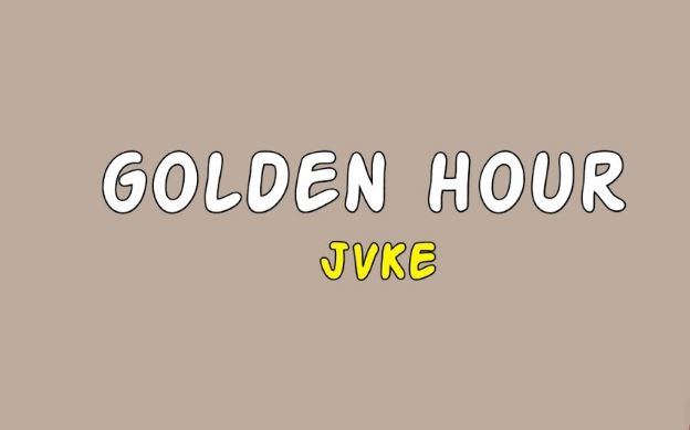 Lagu Golden Hour dari JVKE